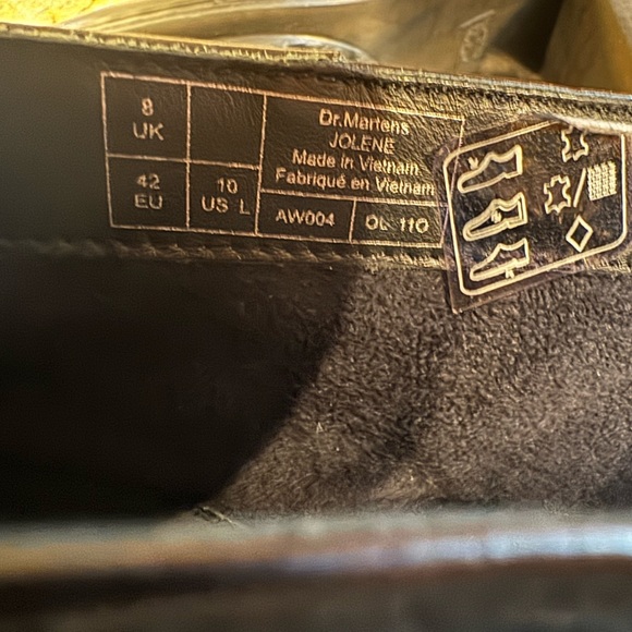 Dr Martens Jolene Botties Black leather Women’s Size 10. EUC - Picture 8 of 8